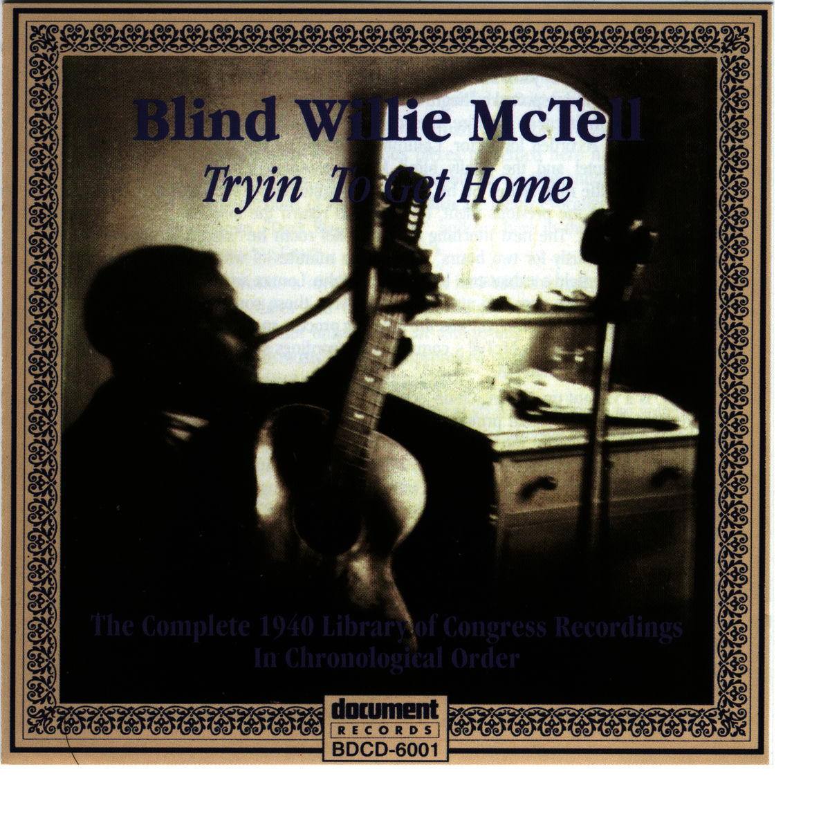 Album cover of Blind Willie McTell 1940