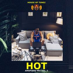 Cover of DJ Tunez: HOT Amapiano Mix Vol. 2 (DJ Mix)