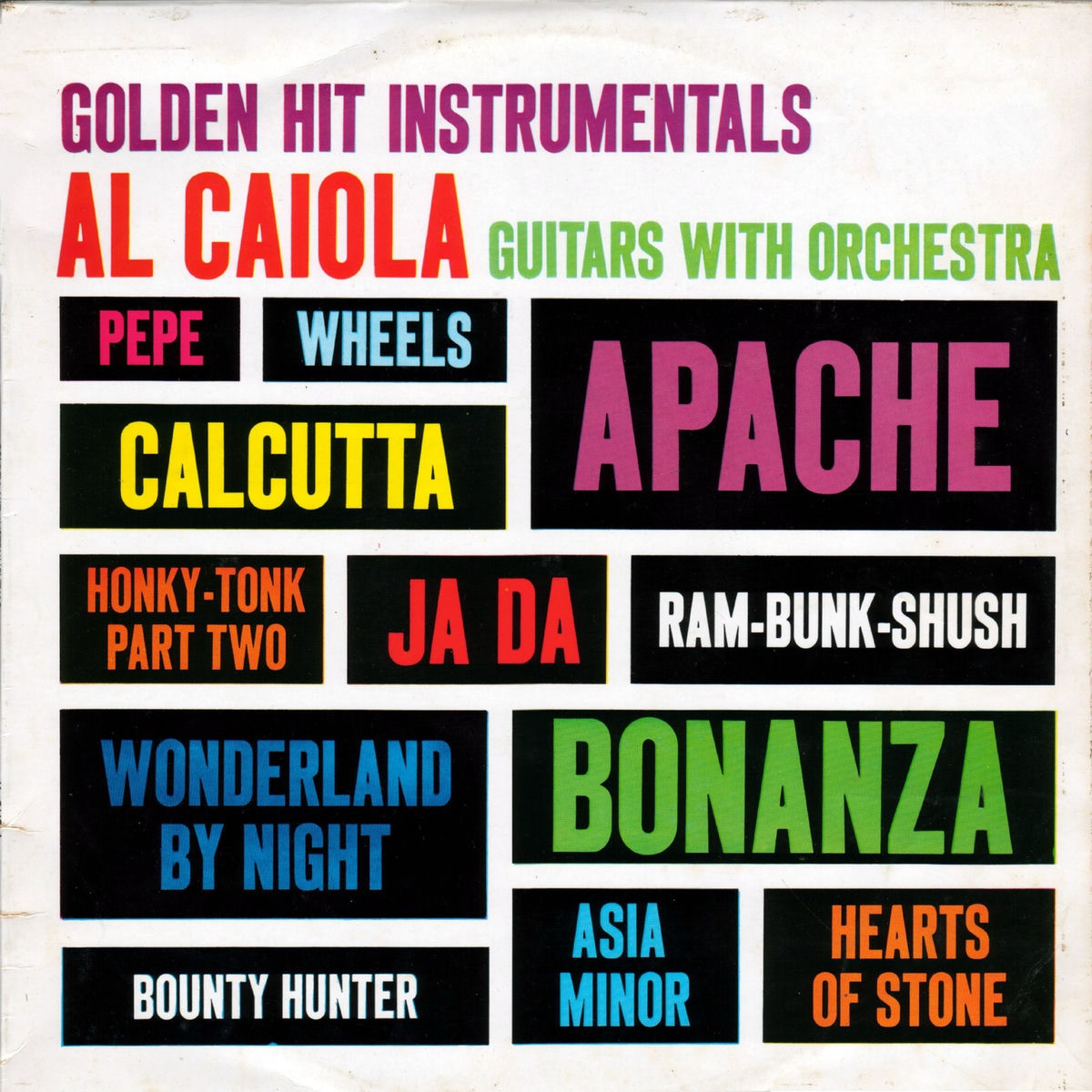 Album cover of Golden Hit Instrumentals