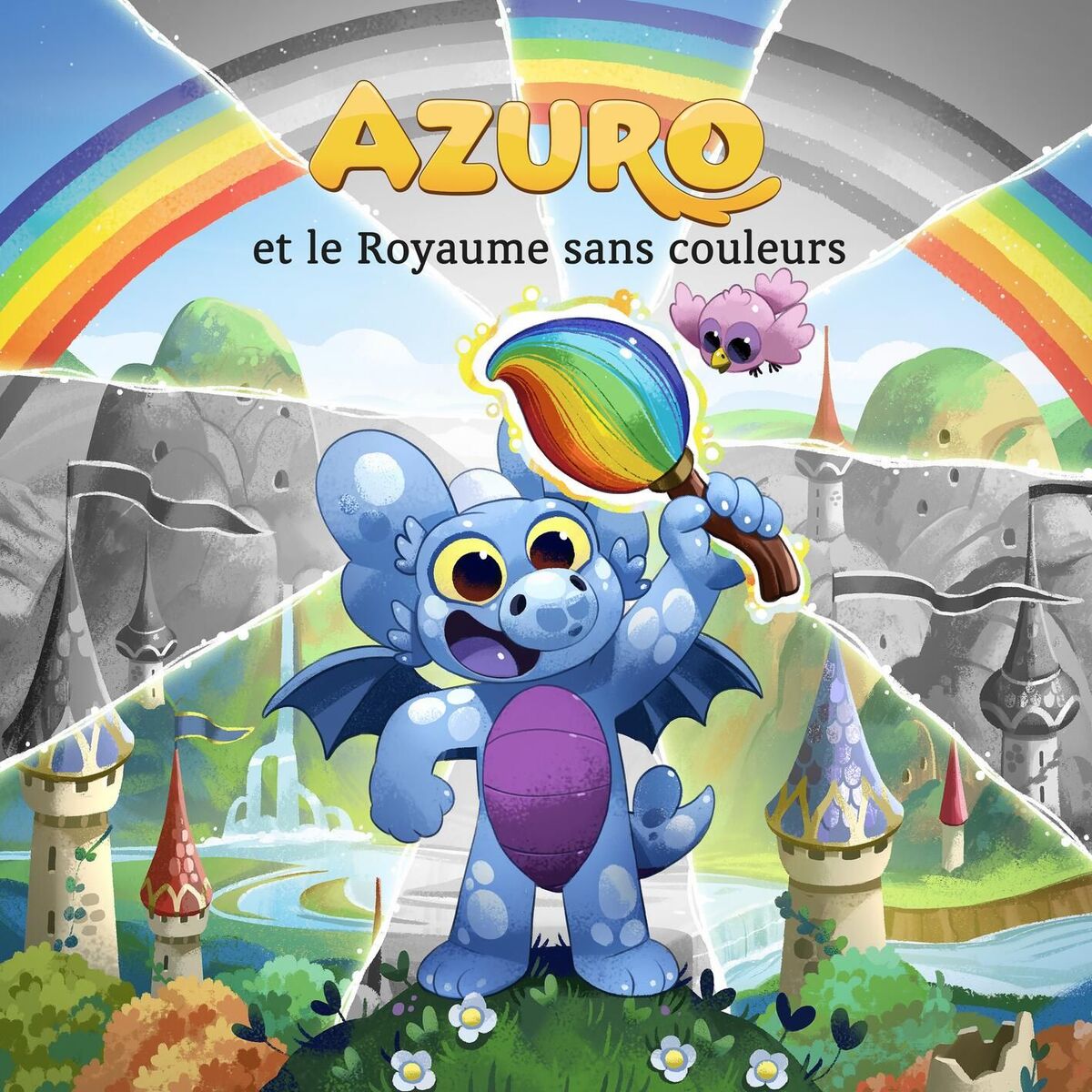 Album cover of Azuro et le royaume sans couleurs