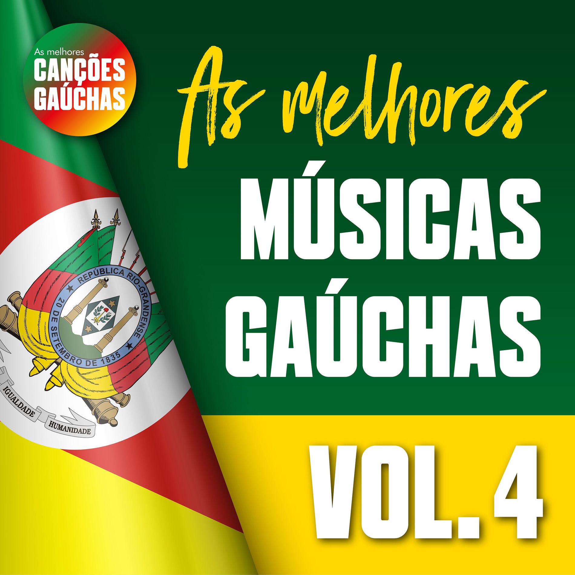 Album cover of AS MELHORES MÚSICAS GAÚCHAS VOL. 4