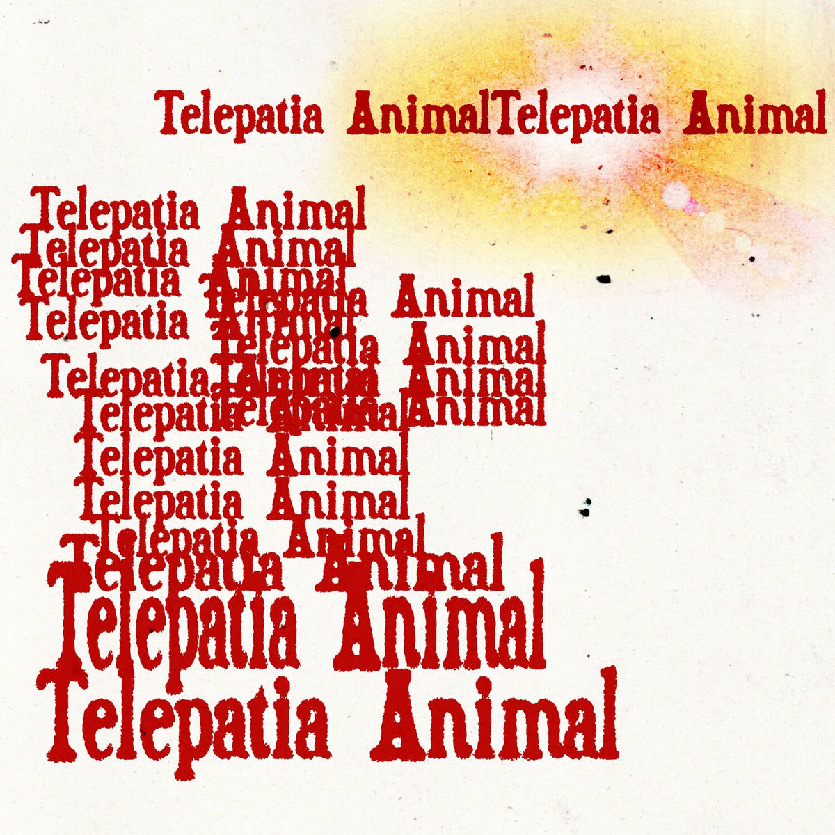 Album cover of Telepatía Animal