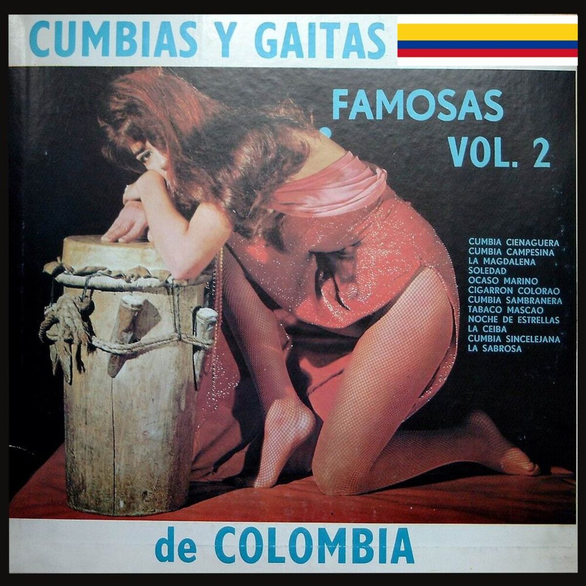 Album cover of Cumbias Y Gaitas Famosas de Colombia Vol 2
