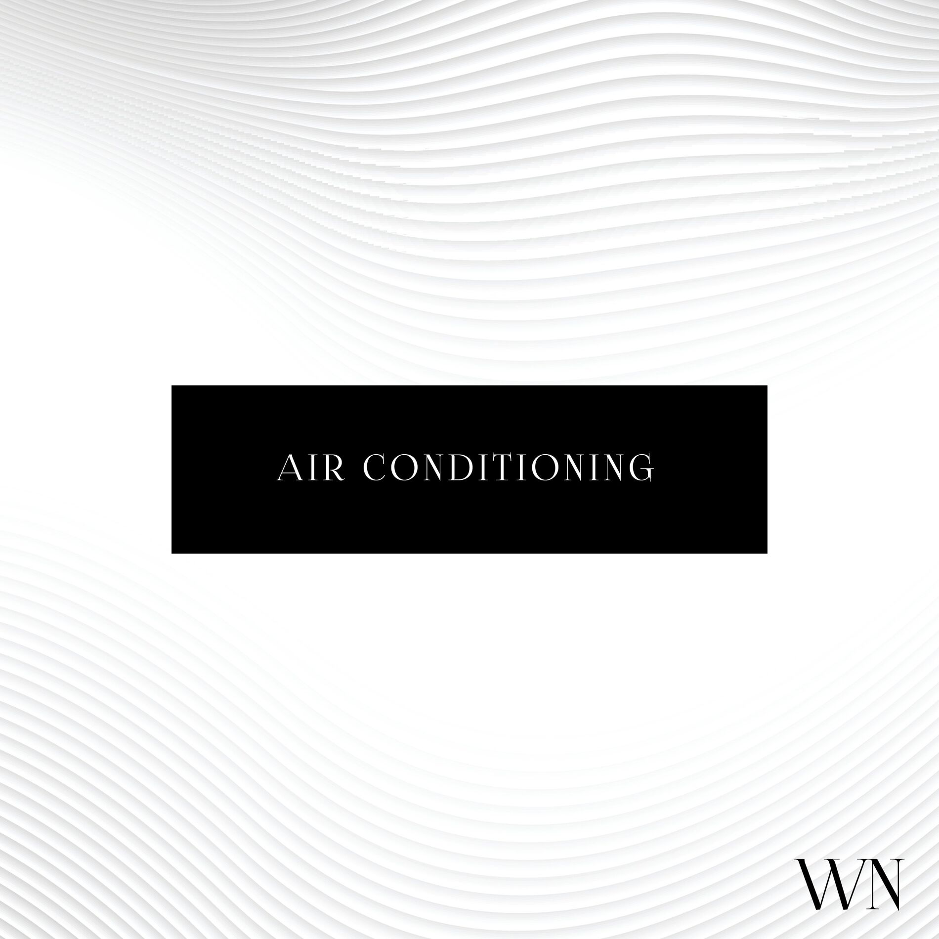 Album cover of Air Conditioning - White Noise