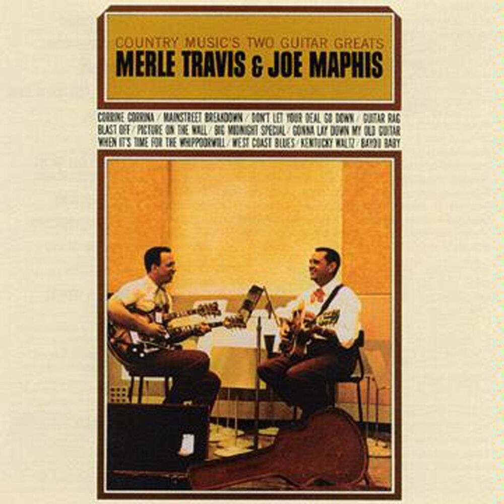 Picture of Country Music's 2 Guitar Greats Merle Travis & Joe Maphis