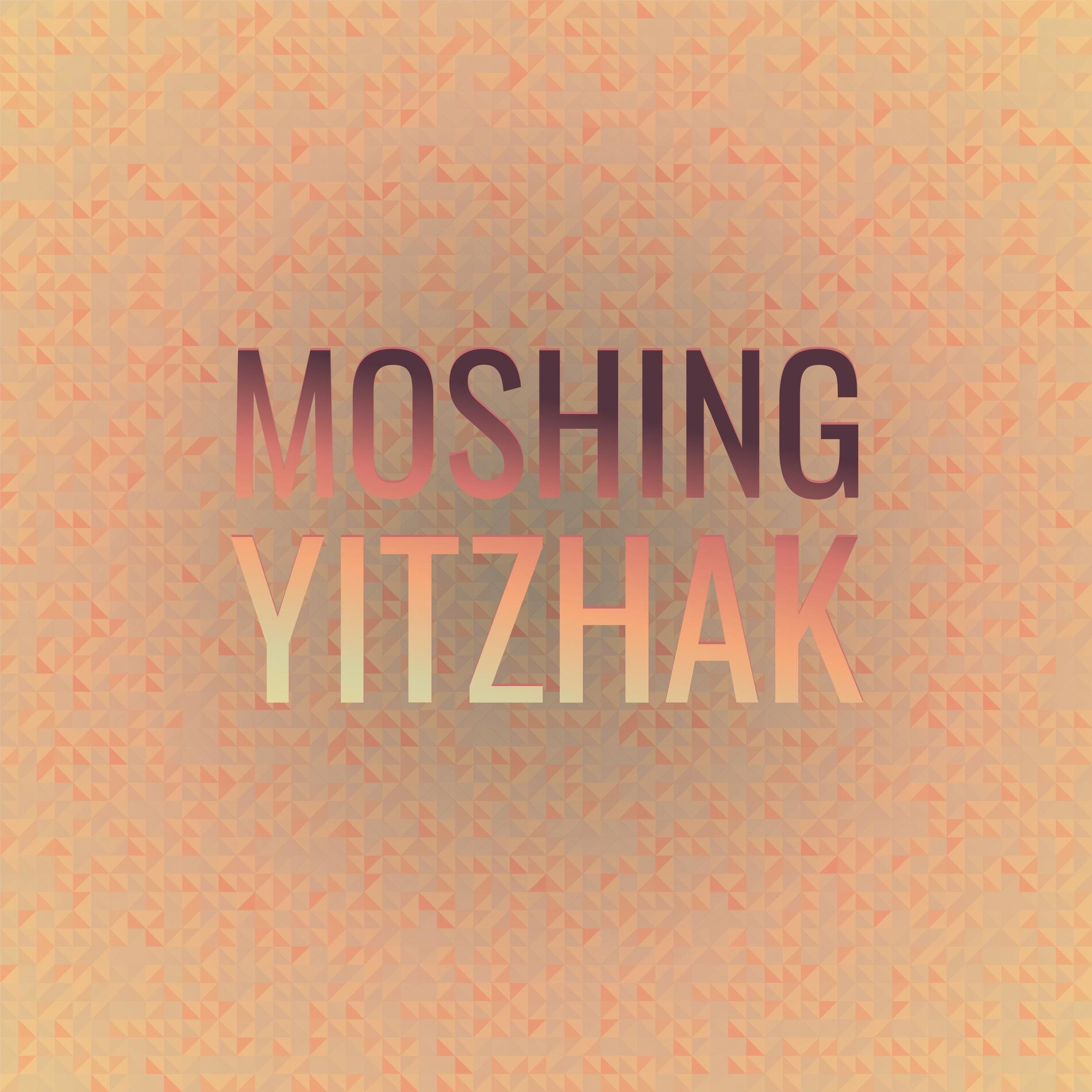 Album cover of Moshing Yitzhak