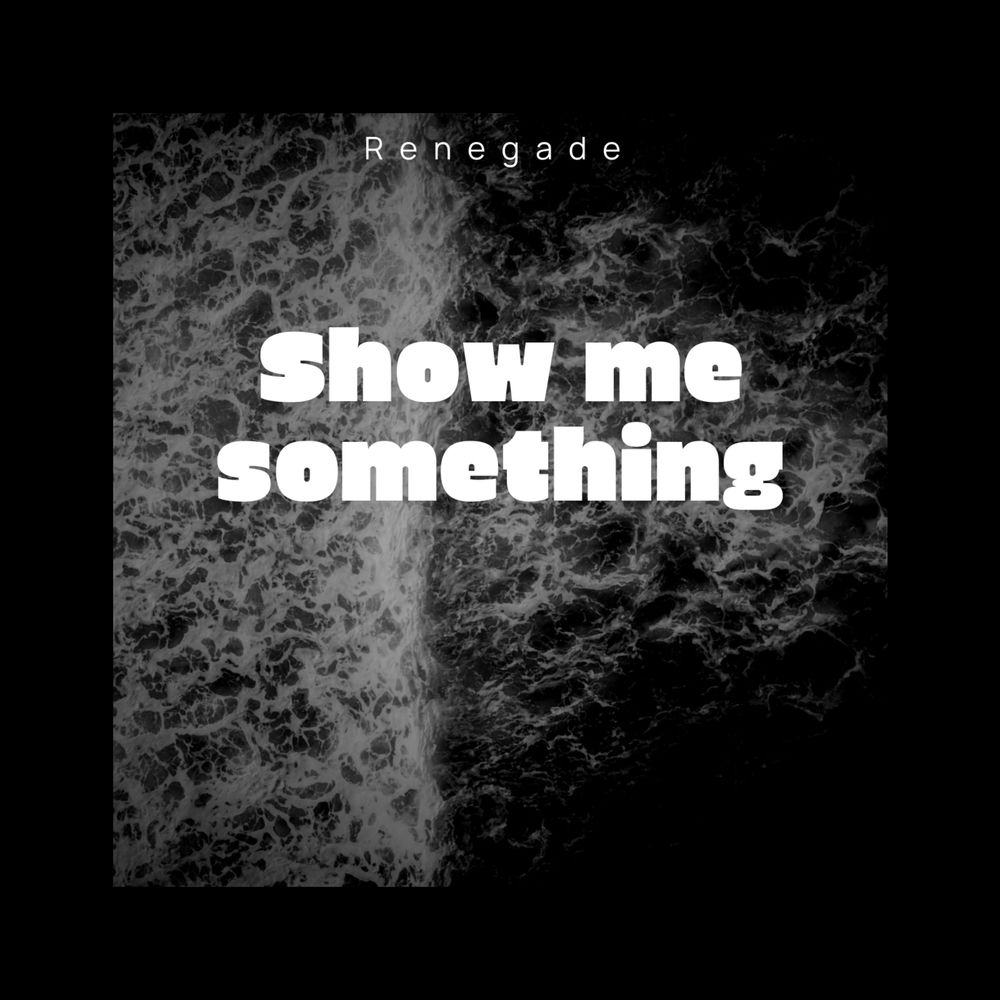 Album artwork for Show me something by Renegade
