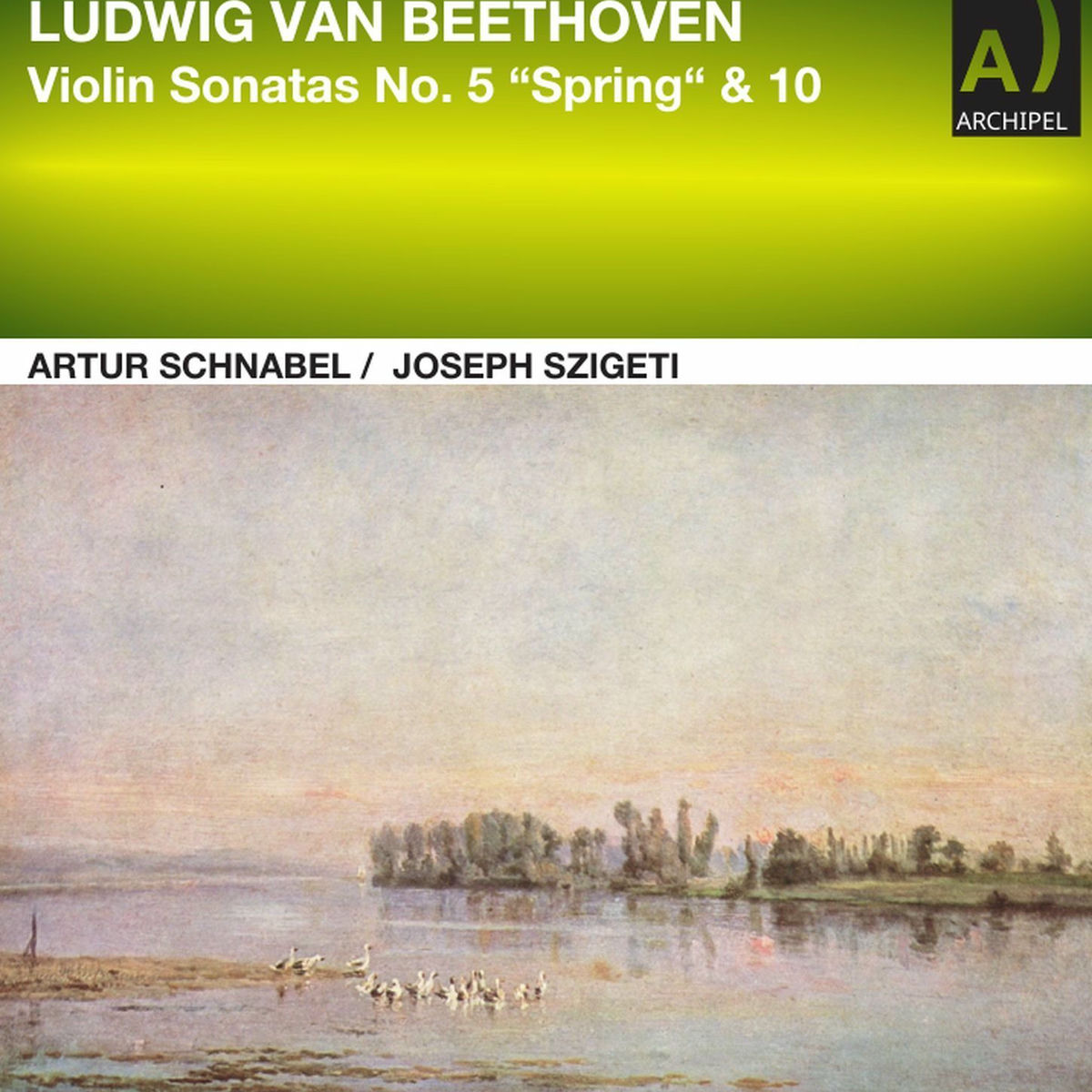 Album cover of Beethoven: Violin Sonatas No. 5 & 10 with Schnabel and Szigeti live 1948 (Live)