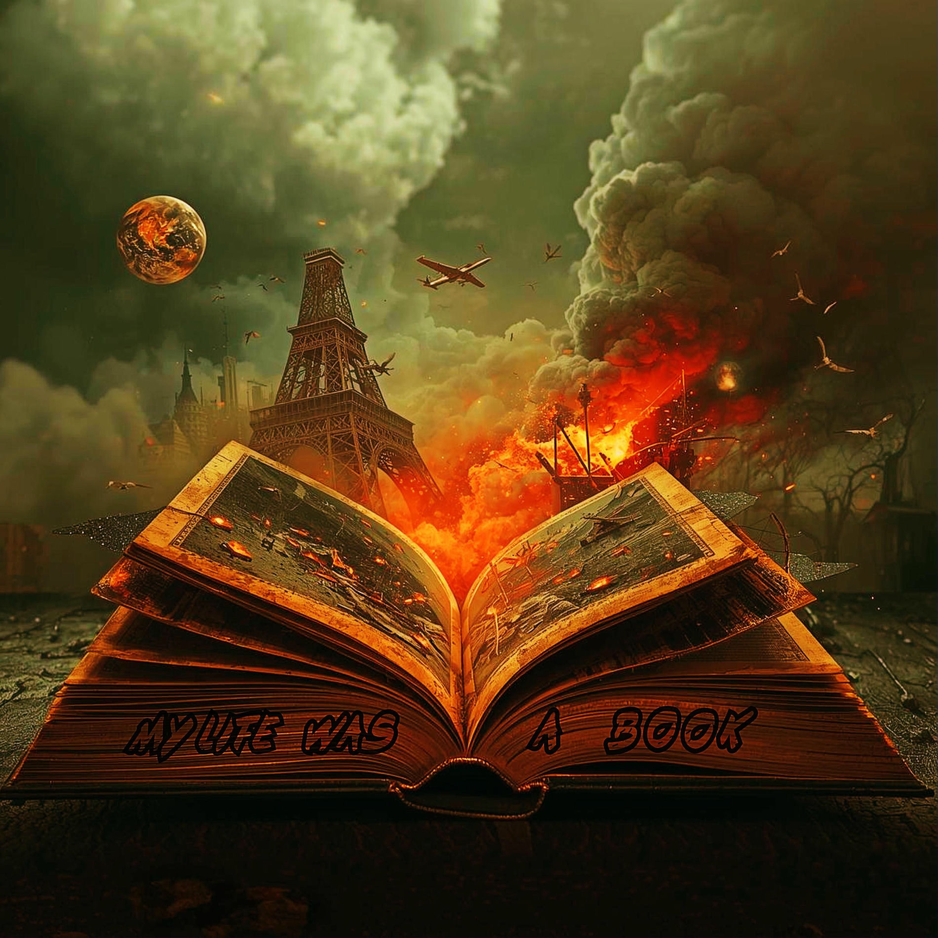 Album cover of MY LIFE WAS A BOOK (feat. Henny Hermes)