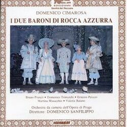 Cover of Cimarosa: I due baroni di Rocca Azzura (Live)