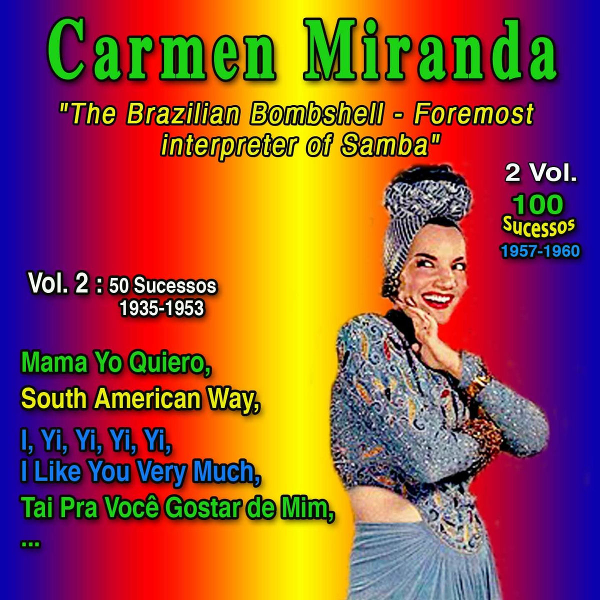 洋楽 CARMEN MIRANDA THE BRAZILIAN BOMBSHELL 91CIMDtUrLL._UF1000,1000_QL80_.jpg