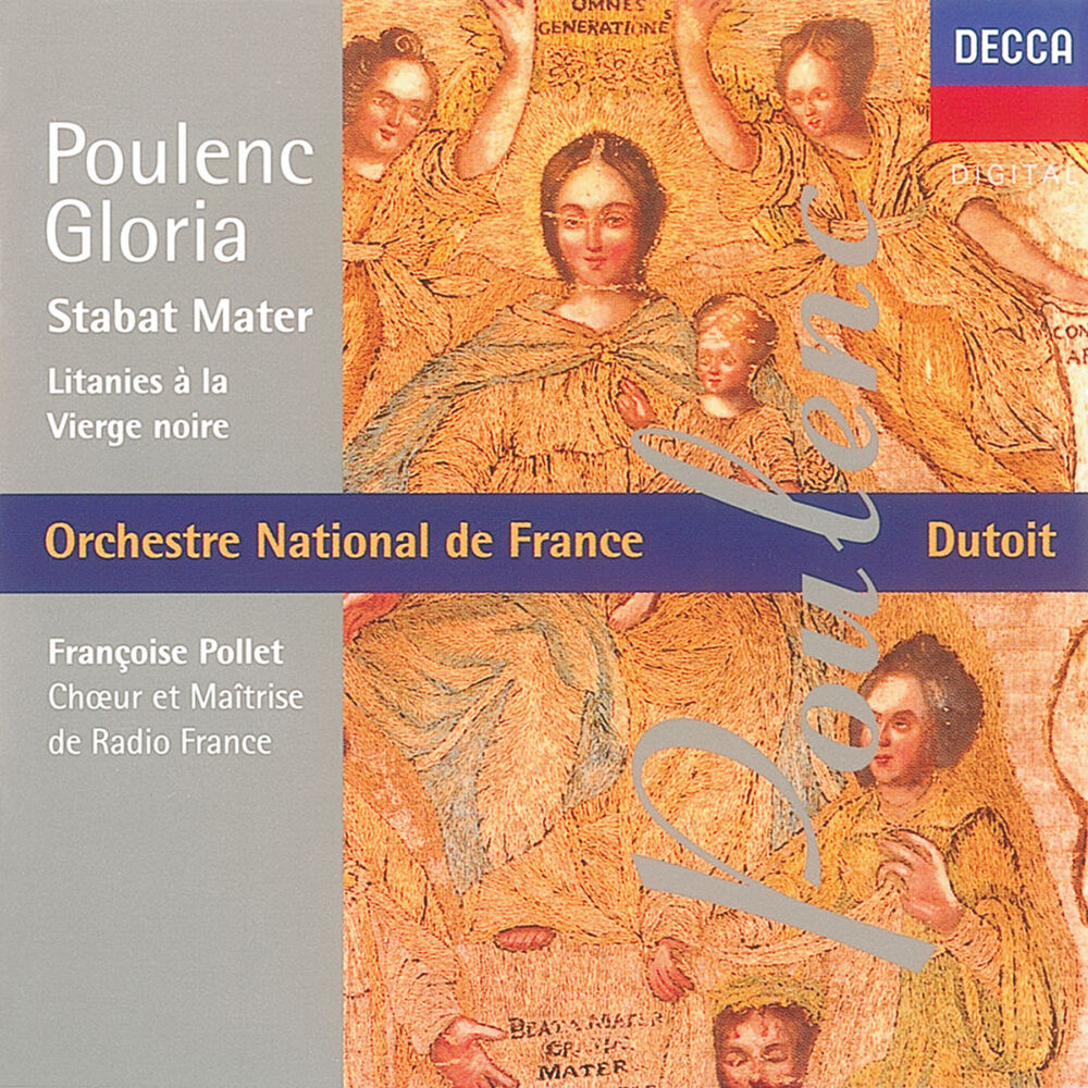 Picture of Poulenc: Gloria/Litanies à la Vièrge Noire/Stabat Mater