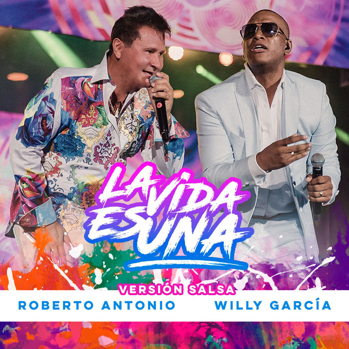 Album cover of La Vida Es Una (Versión Salsa)