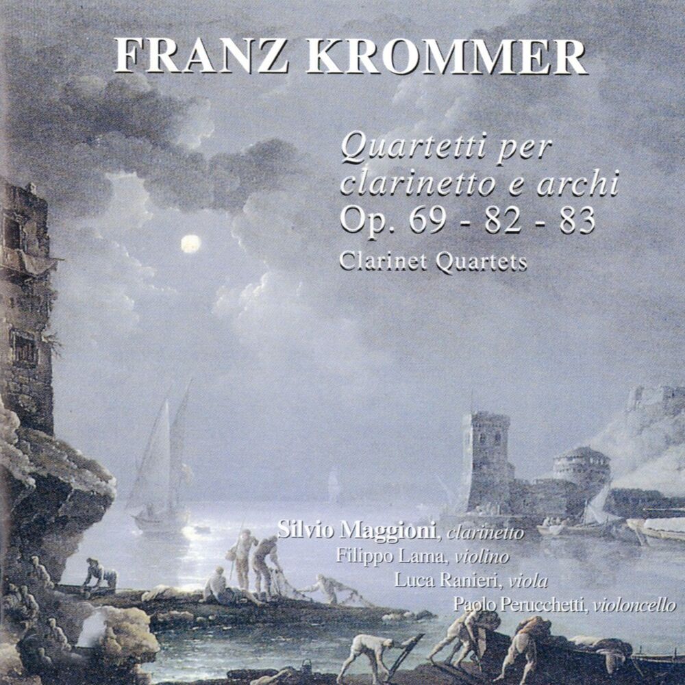 Picture of Krommer: Quartetti per clarinetto e archi, Op. 69 - 82 - 83 (Clarinet Quartets)