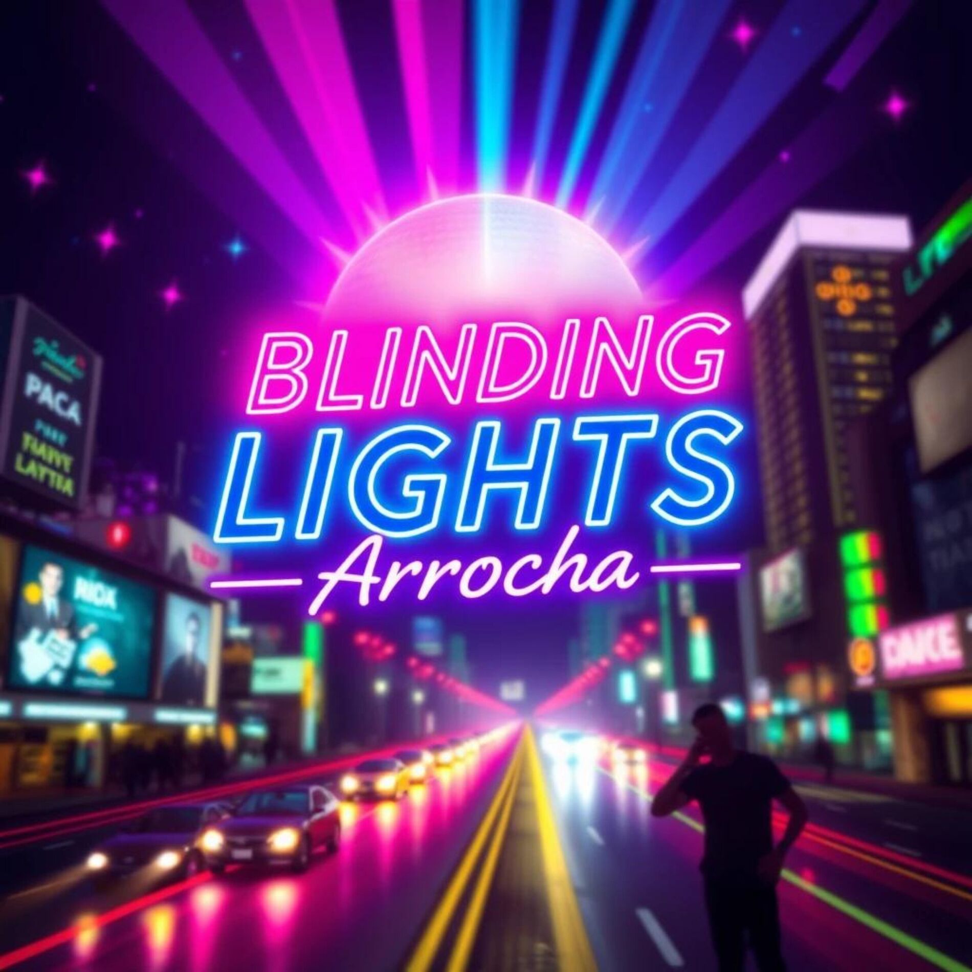 Album cover of BLINDING LIGHTS (ARROCHA)
