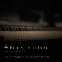Cover of 4 Pieces: A Tribute to Ludovico Einaudi