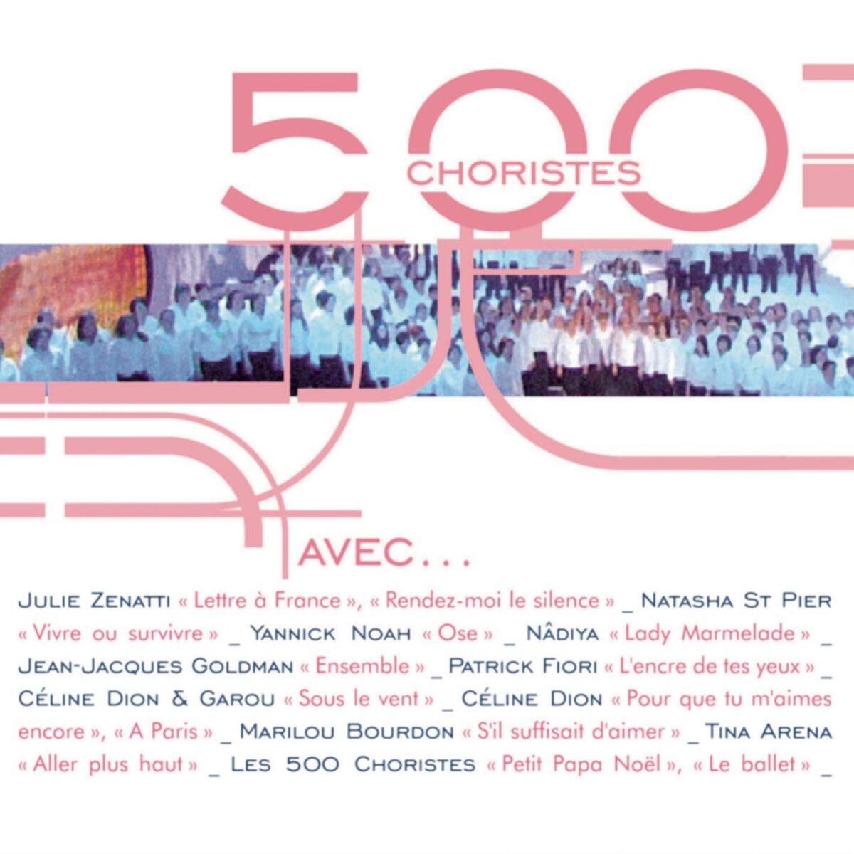 Album cover of 500 choristes avec..