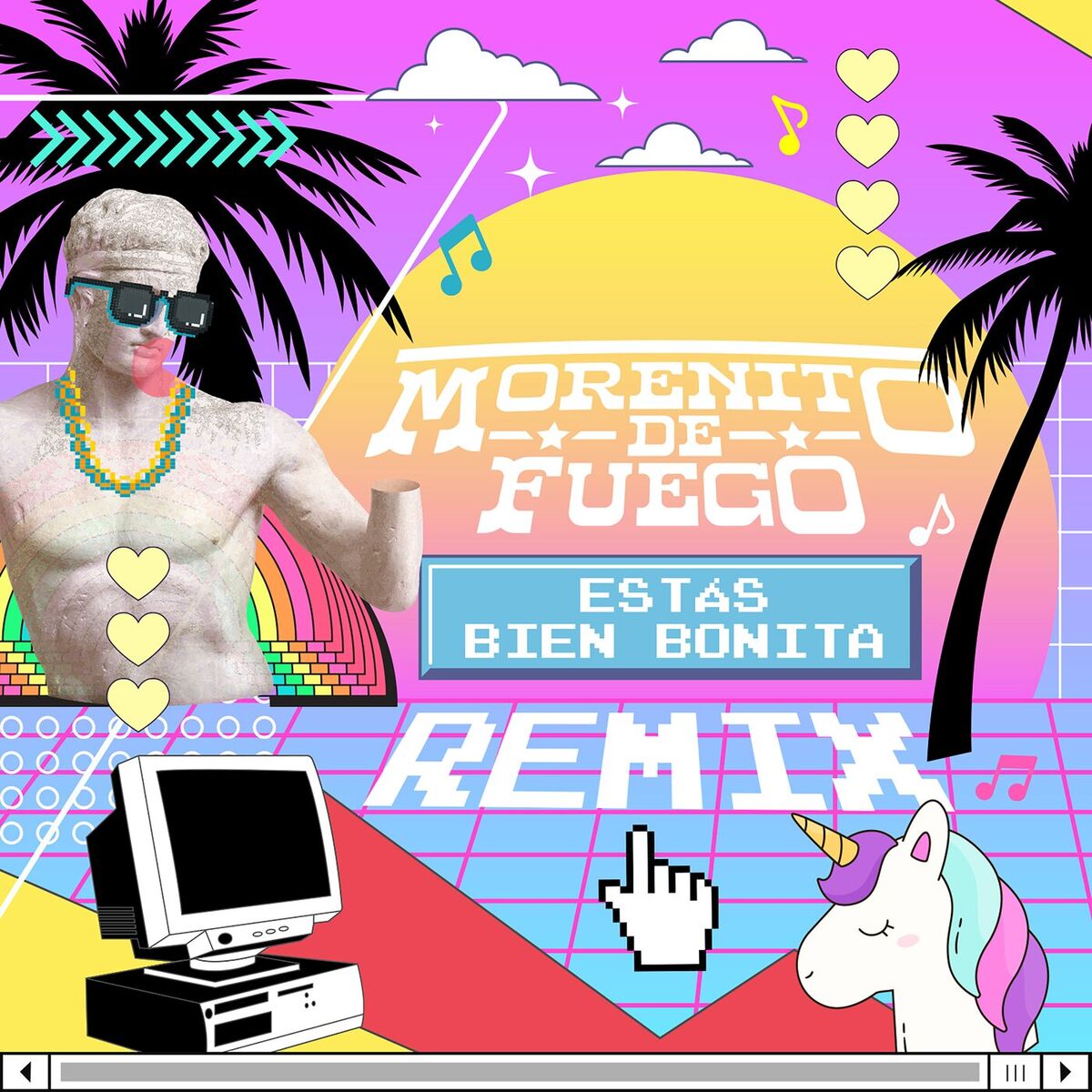 Album cover of Estás Bien Bonita (Remix)