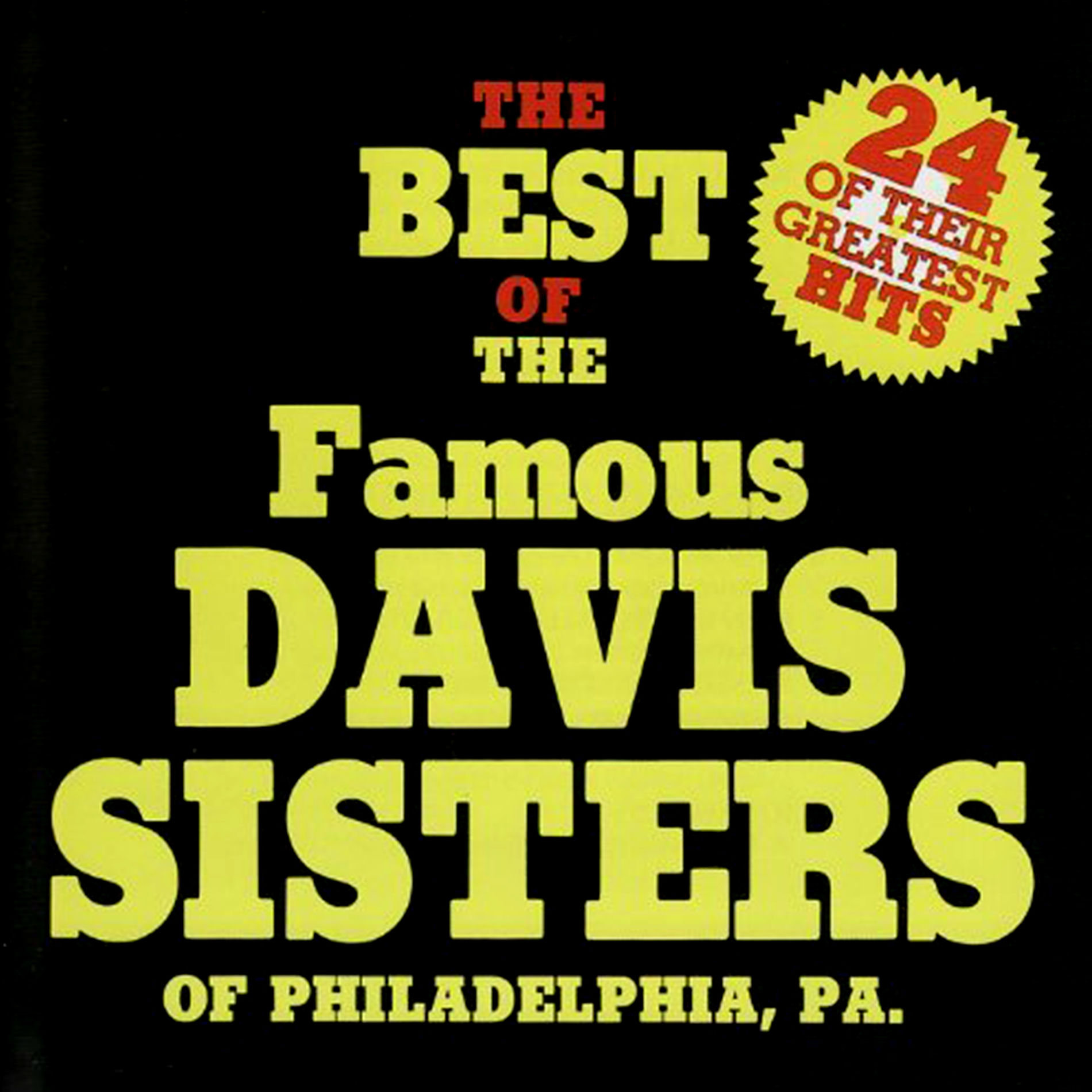 Album picture of The Best of The Davis Sisters