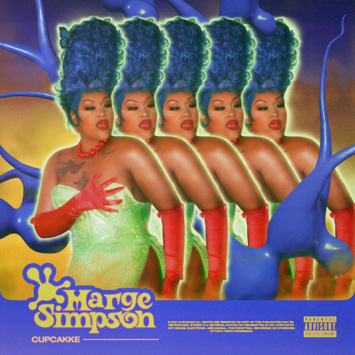 Album cover of Marge Simpson