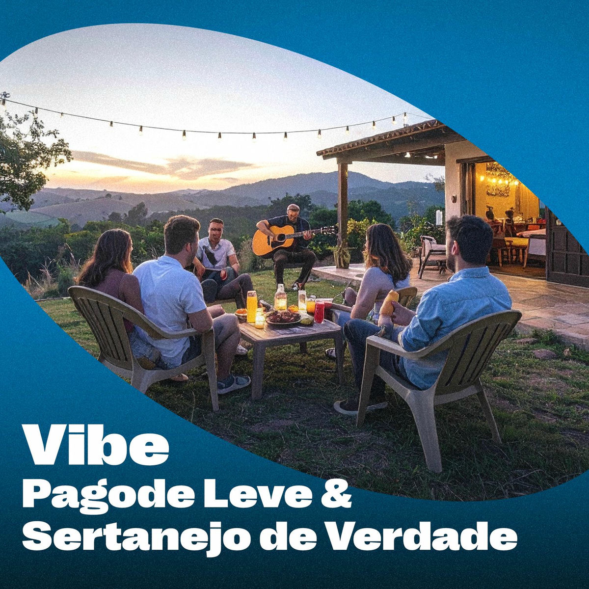Album cover of Vibe Pagode Leve & Sertanejo de Verdade (Ao Vivo)