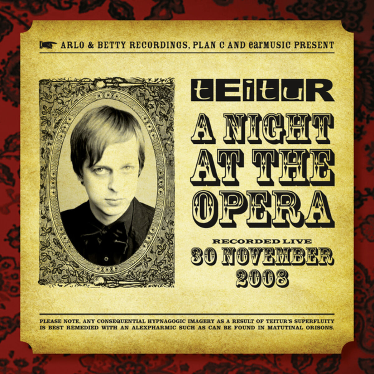 Album cover of A Night At the Opera (Live)
