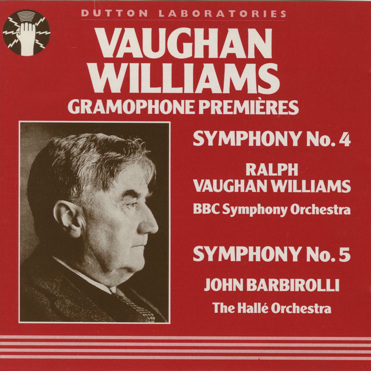 Album cover of Vaughan Williams Gramophone Premieres