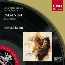 Cover of Paganini: 24 Caprices For Solo Violin