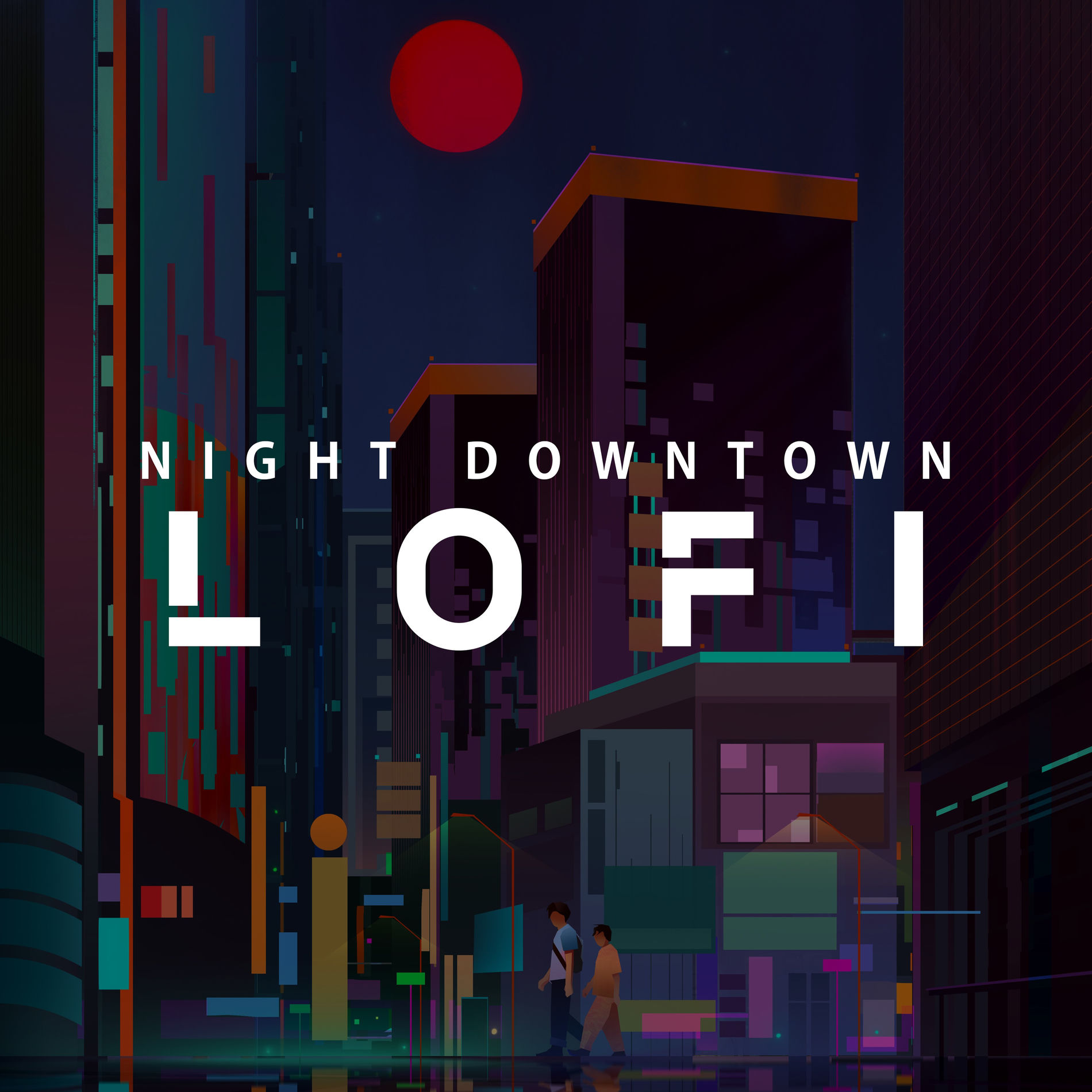 Album cover of Night Downtown Lofi