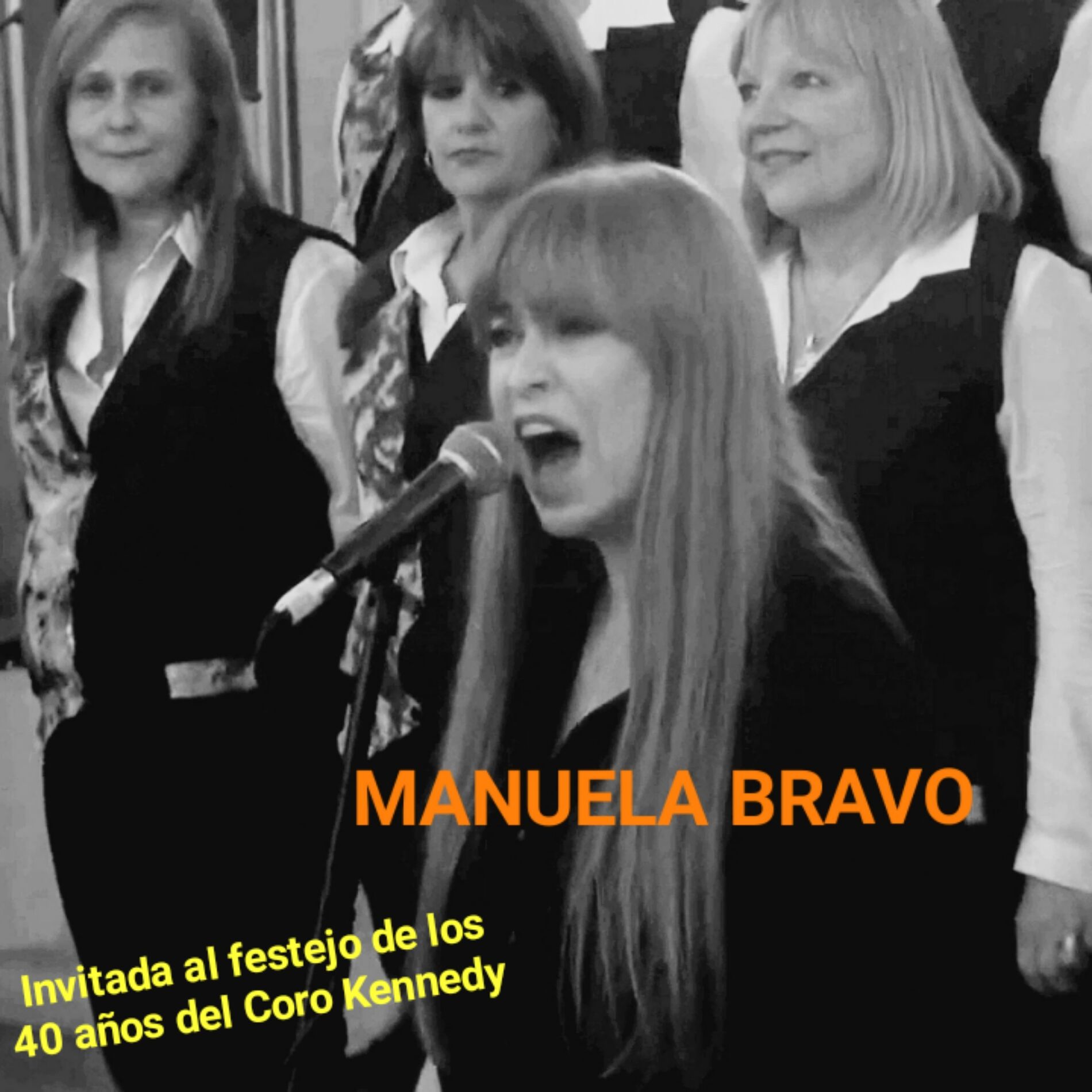 Album cover of Invitada al festejo de los 40 años del Coro Kennedy