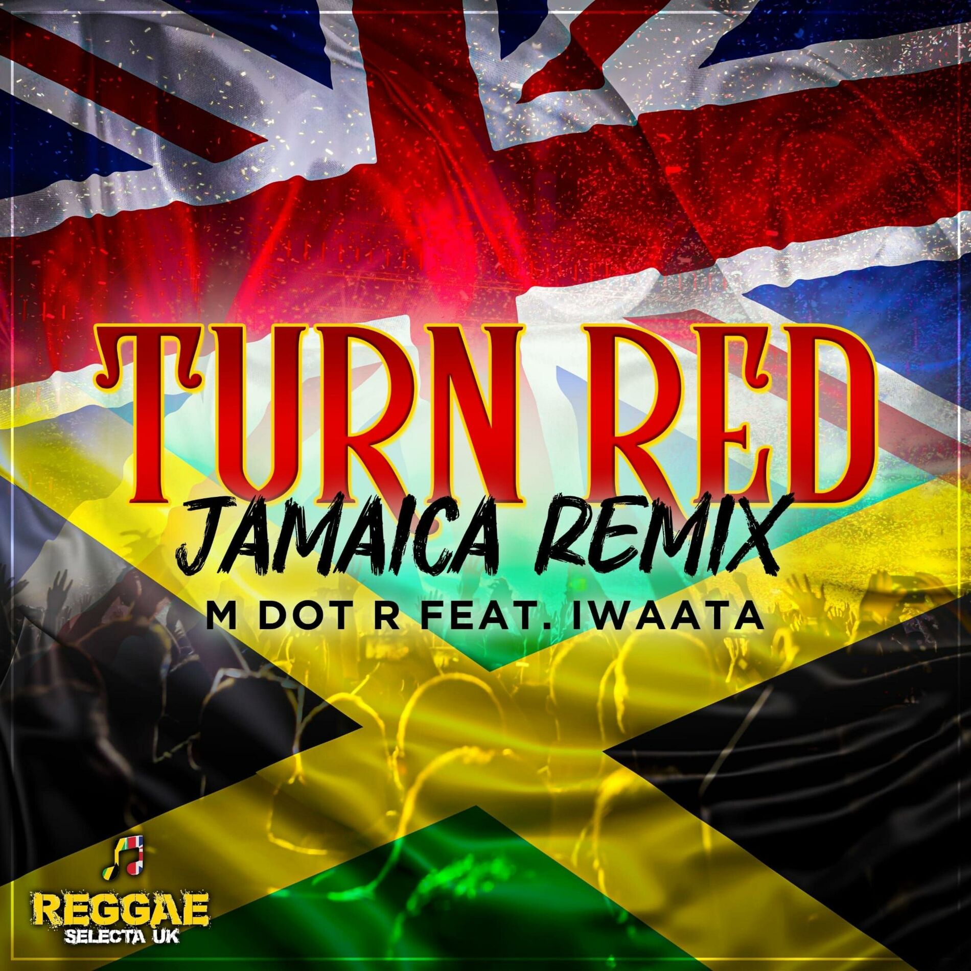 Album cover of Turn Red (feat. Iwaata) [Jamaica Remix]