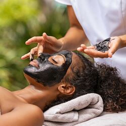 Cover of Charcoal Spa Calmness: Fire Meditation Music