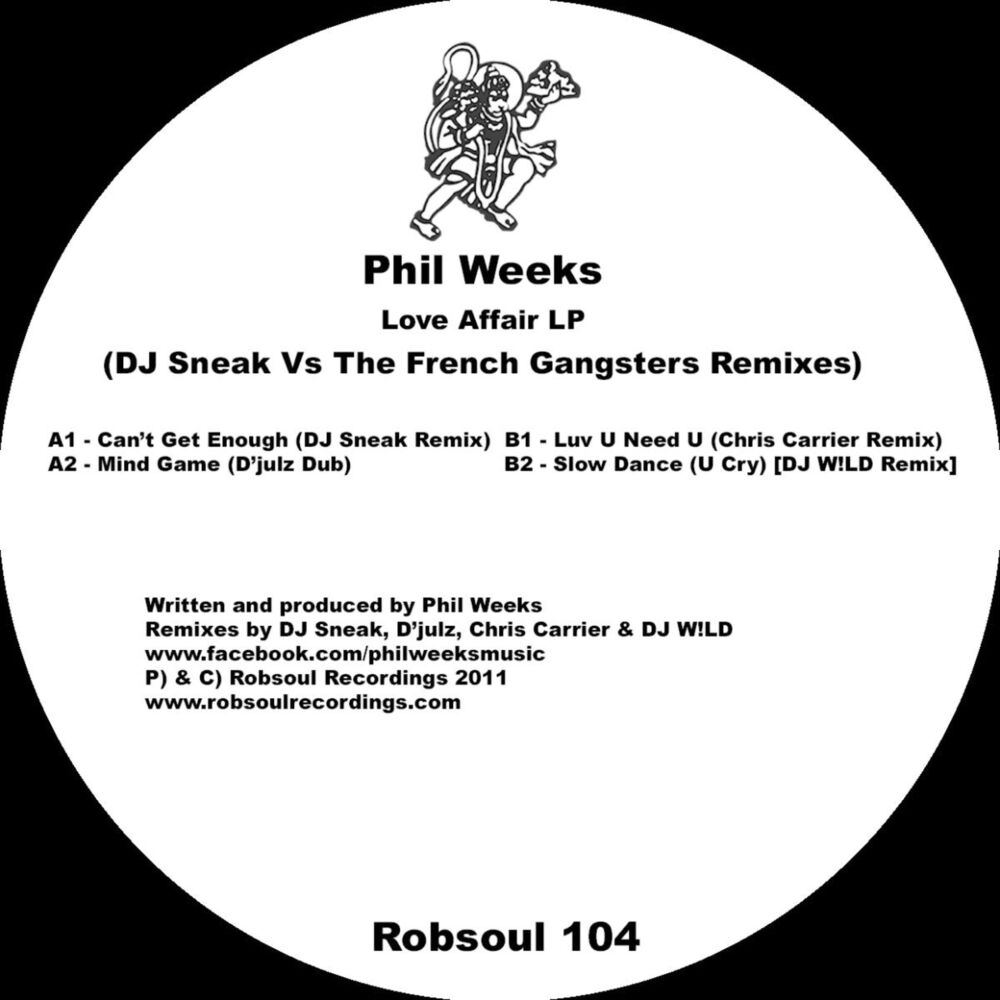 Picture of Love Affair LP (The French Gangsters Remixes)
