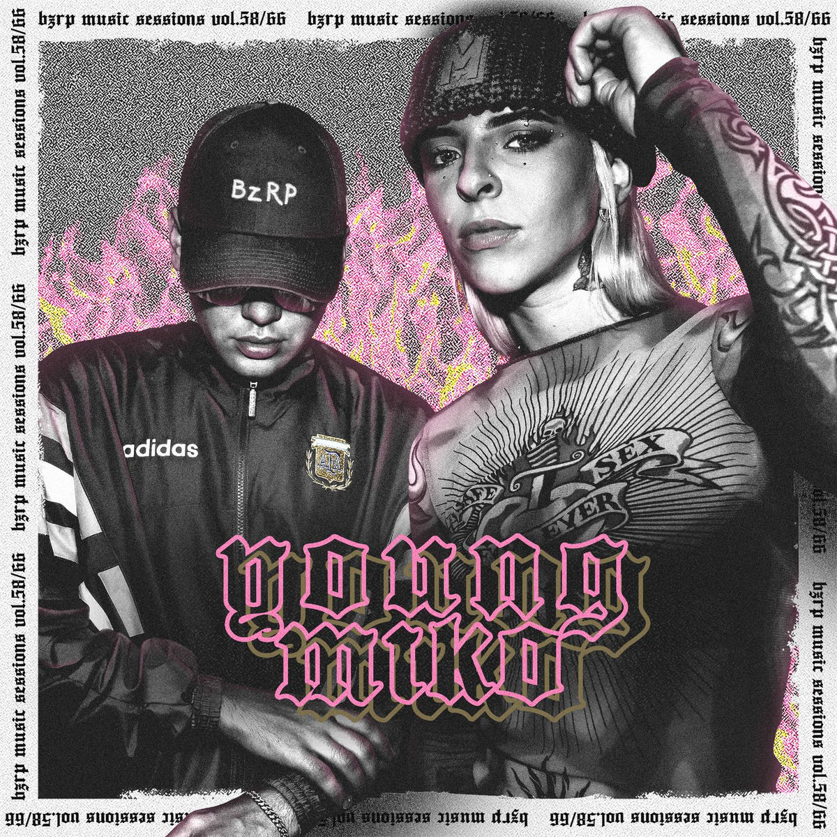 Album cover of Young Miko: Bzrp Music Sessions, Vol. 58/66