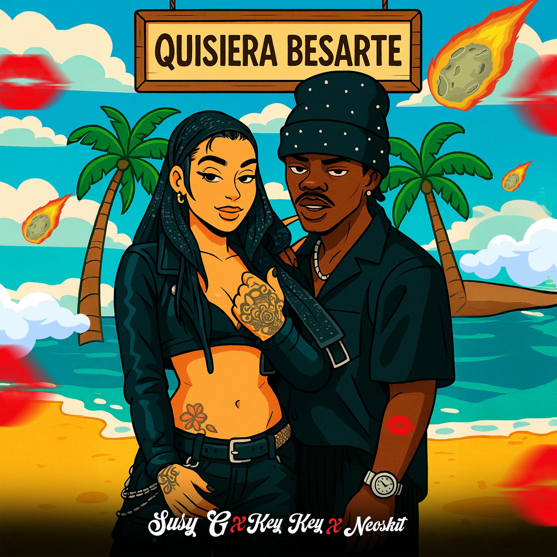 Album cover of QUISIERA BESARTE
