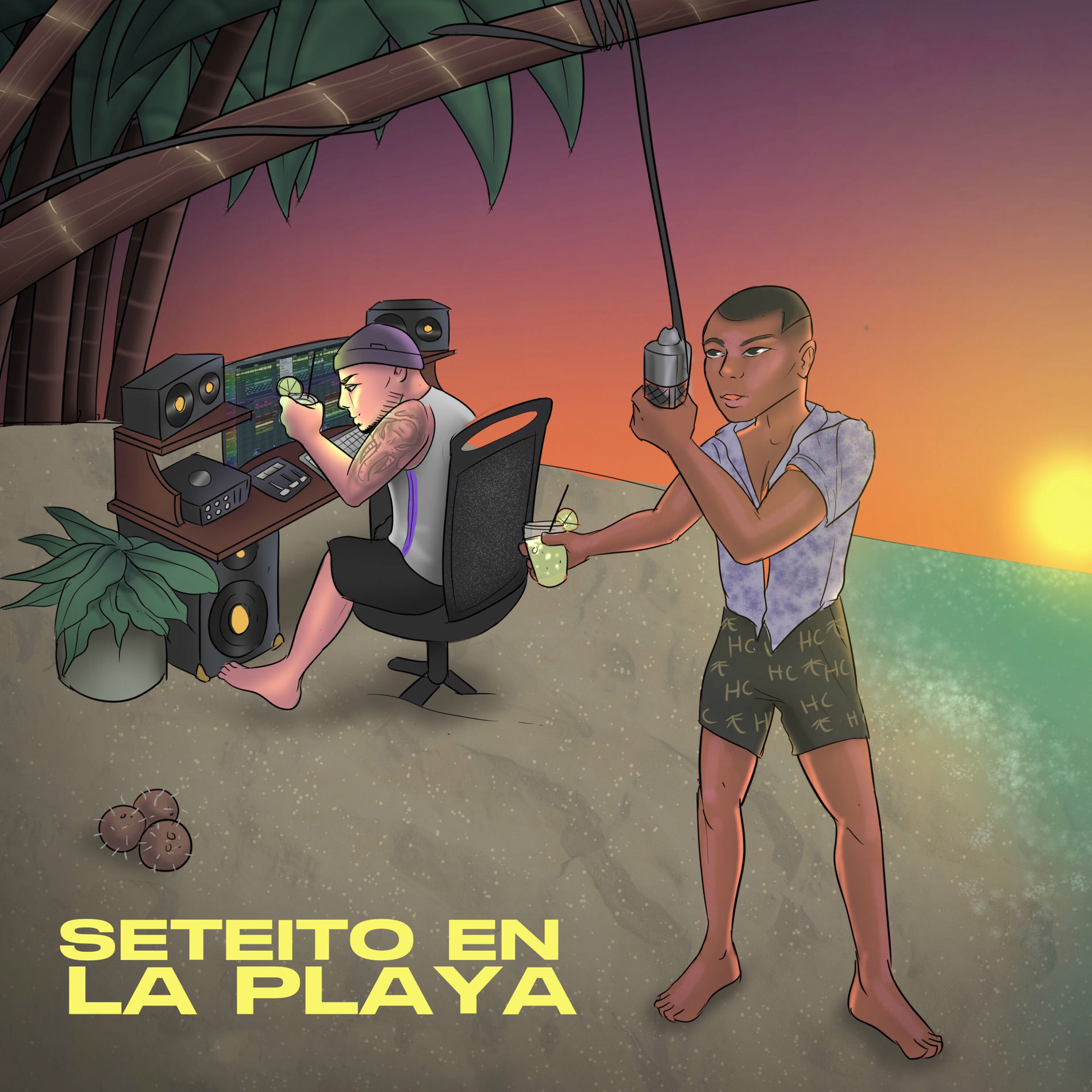Album cover of Seteito en la Playa