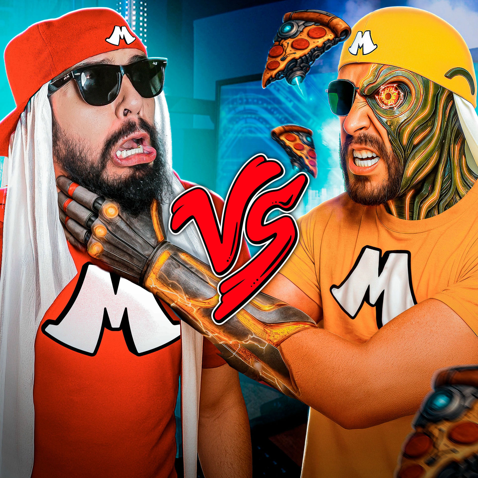 Album cover of Mussarela Bot Vs. Mussa (Batalha de Rima)