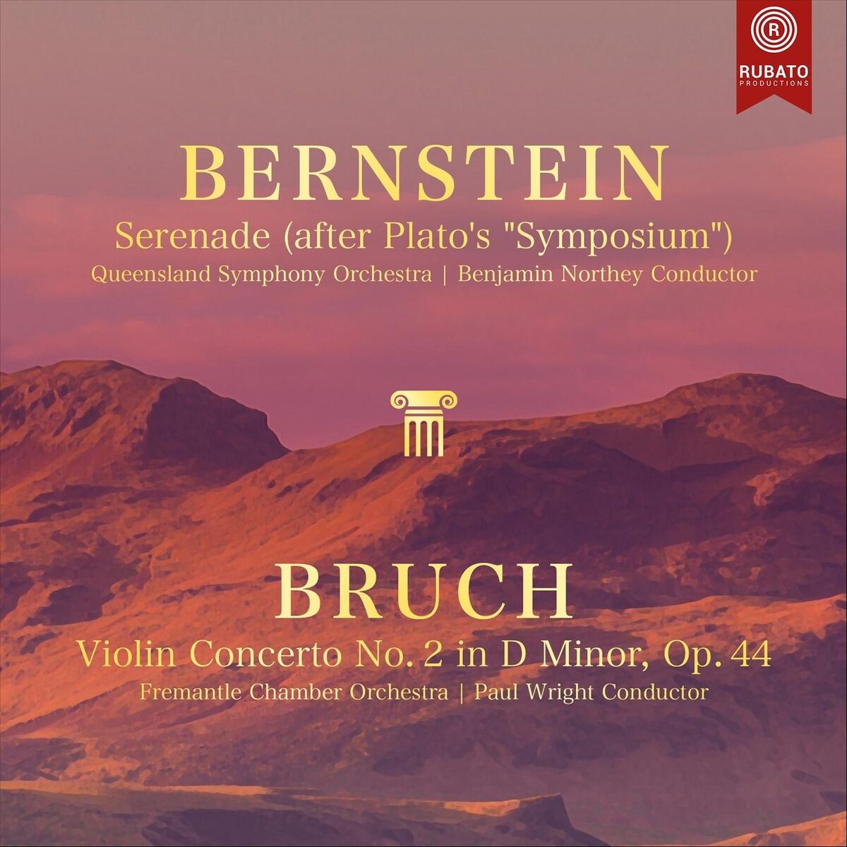 Album cover of Bernstein: Serenade / Bruch: Violin Concerto (Live)