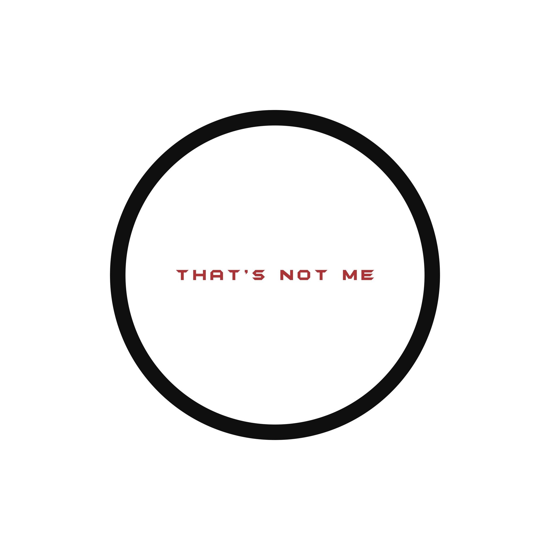 Album cover of That's Not Me