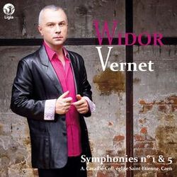 Cover of Widor: Symphonies Nos. 1 & 5