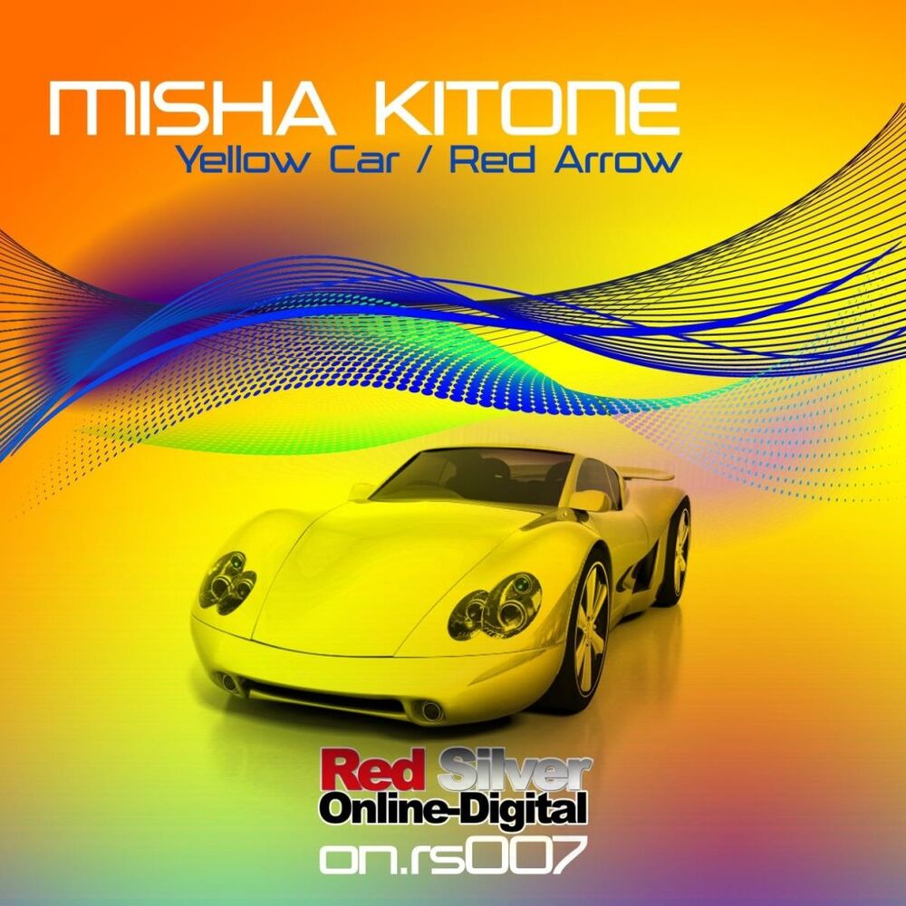 Picture of Red Arrow Yellow Car