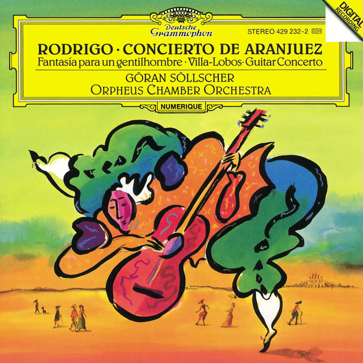 Album cover of Rodrigo: Concierto de Aranjuez / Villa-Lobos: Guitar Concerto