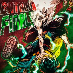 Cover of Deku vs Shigaraki. Batalla Final