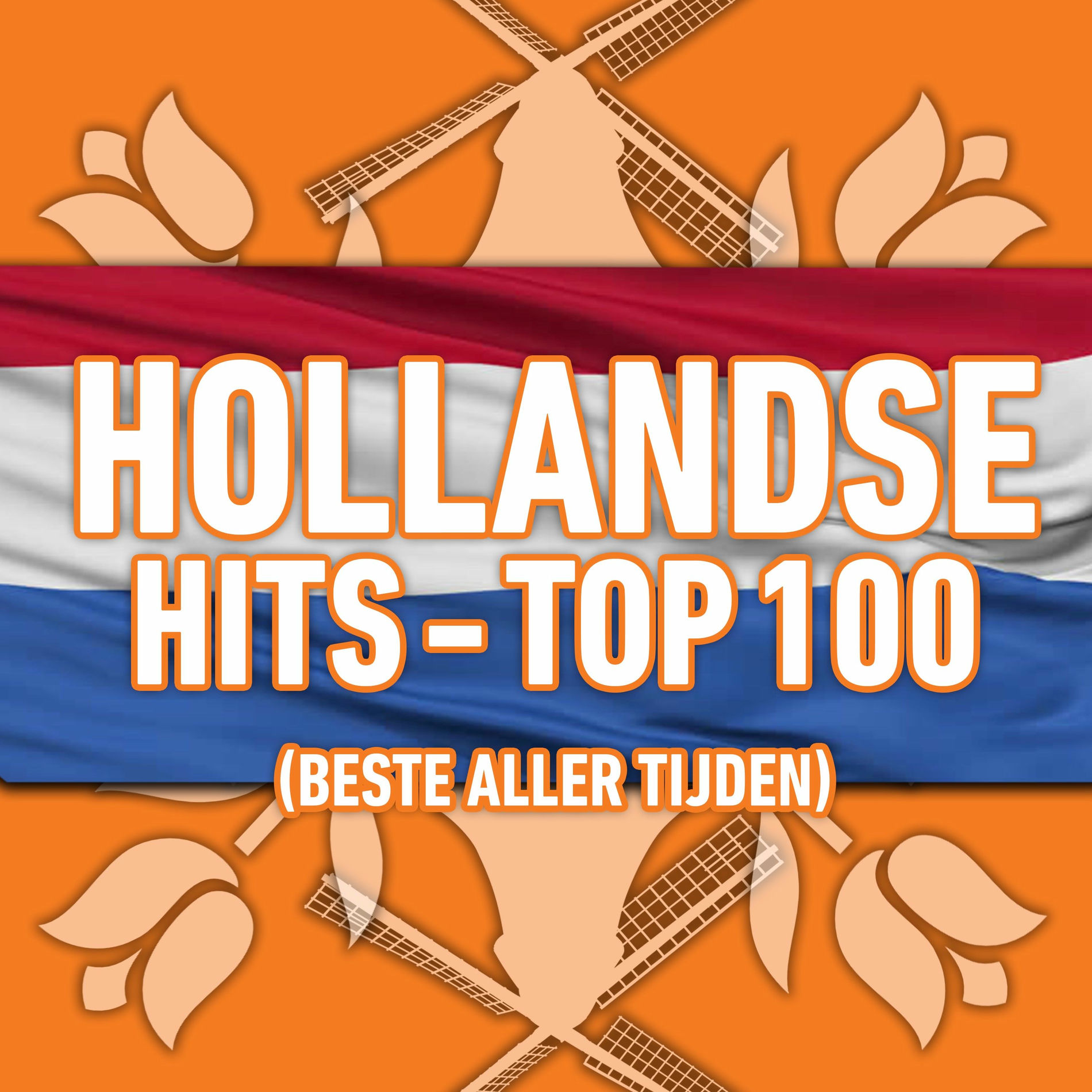 Album cover of Hollandse Hits - Top 100 (Beste Aller Tijden)