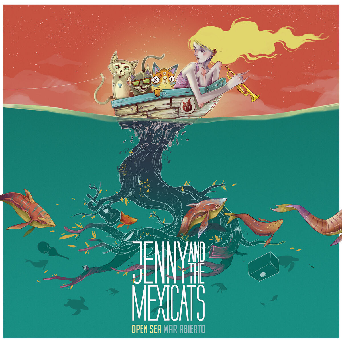 Album cover of Open Sea / Mar Abierto