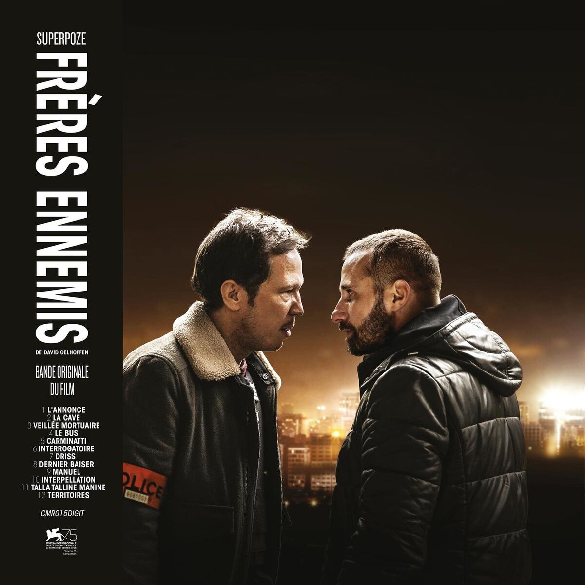 Album cover of Frères ennemis (Bande originale du film)