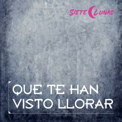 Cover of Que Te Han Visto Llorar