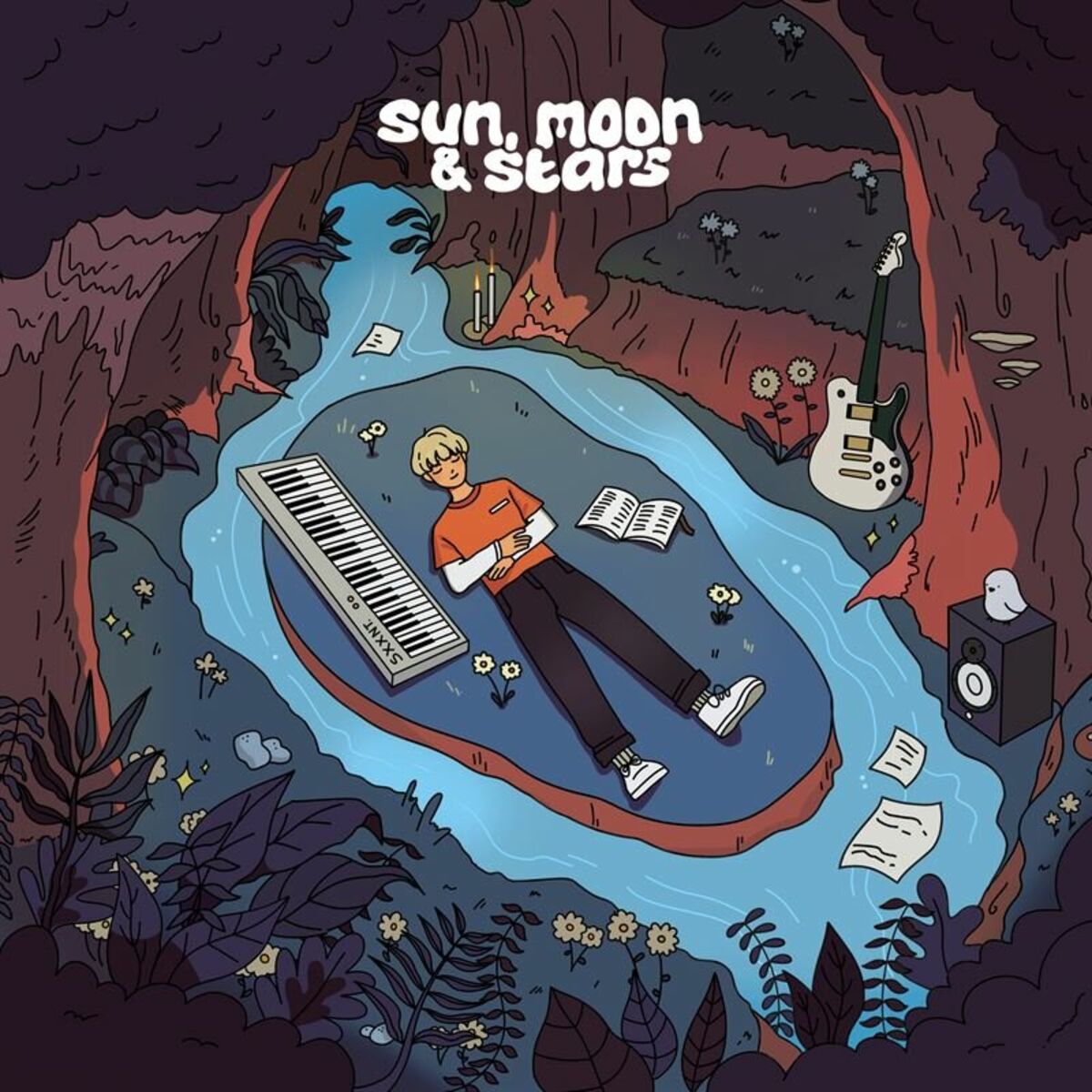 Album cover of Sun, Moon & Stars
