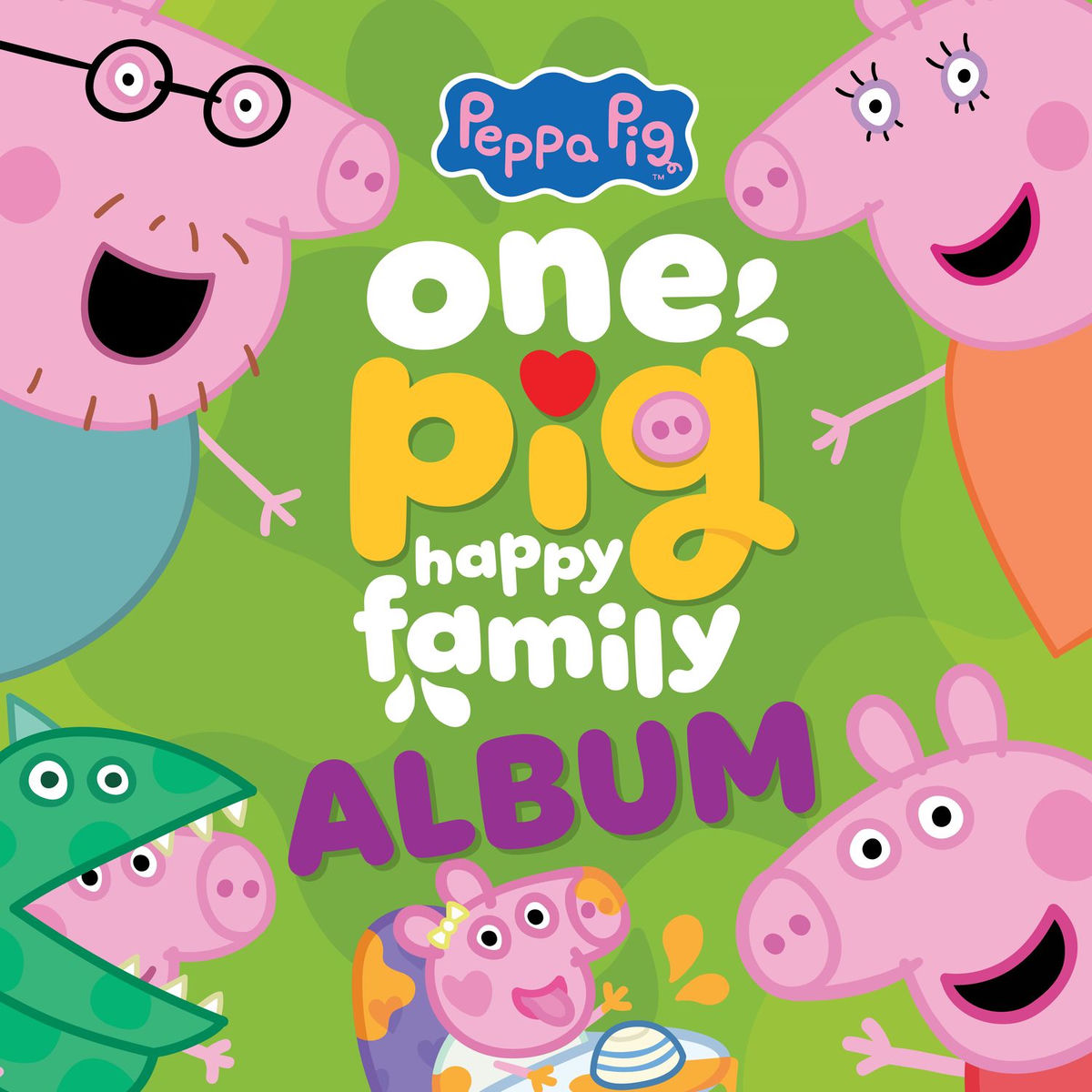Album cover of One Pig Happy Family