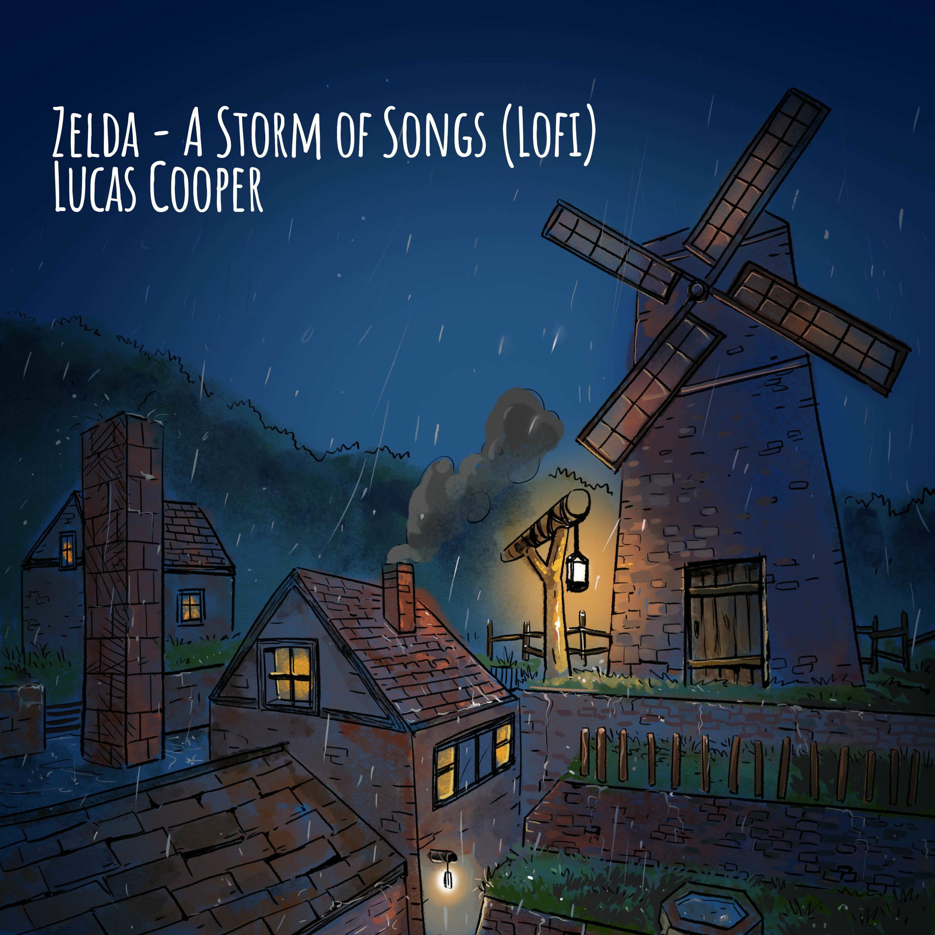 Album cover of Zelda - A Storm of Songs (Lofi Version)